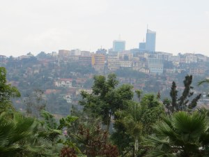 View of Kigali from Hotel Rwanda