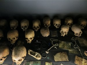 Skulls and Belongings of Murdered Tutsi People